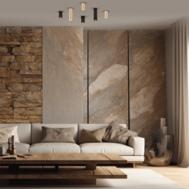 Milagro - Σποτ Οροφής Genesis 10cm Μαύρο