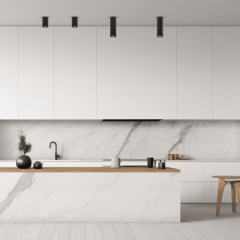 Milagro - Σποτ Οροφής Genesis 20cm Μαύρο