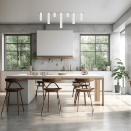 Milagro - Σποτ Οροφής Genesis 30cm Λευκό