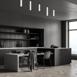 Milagro - Σποτ Οροφής Genesis 30cm Λευκό