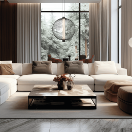 Milagro - LED Κρεμαστό Φωτιστικό Kyoto 54cm 39W Μαύρο