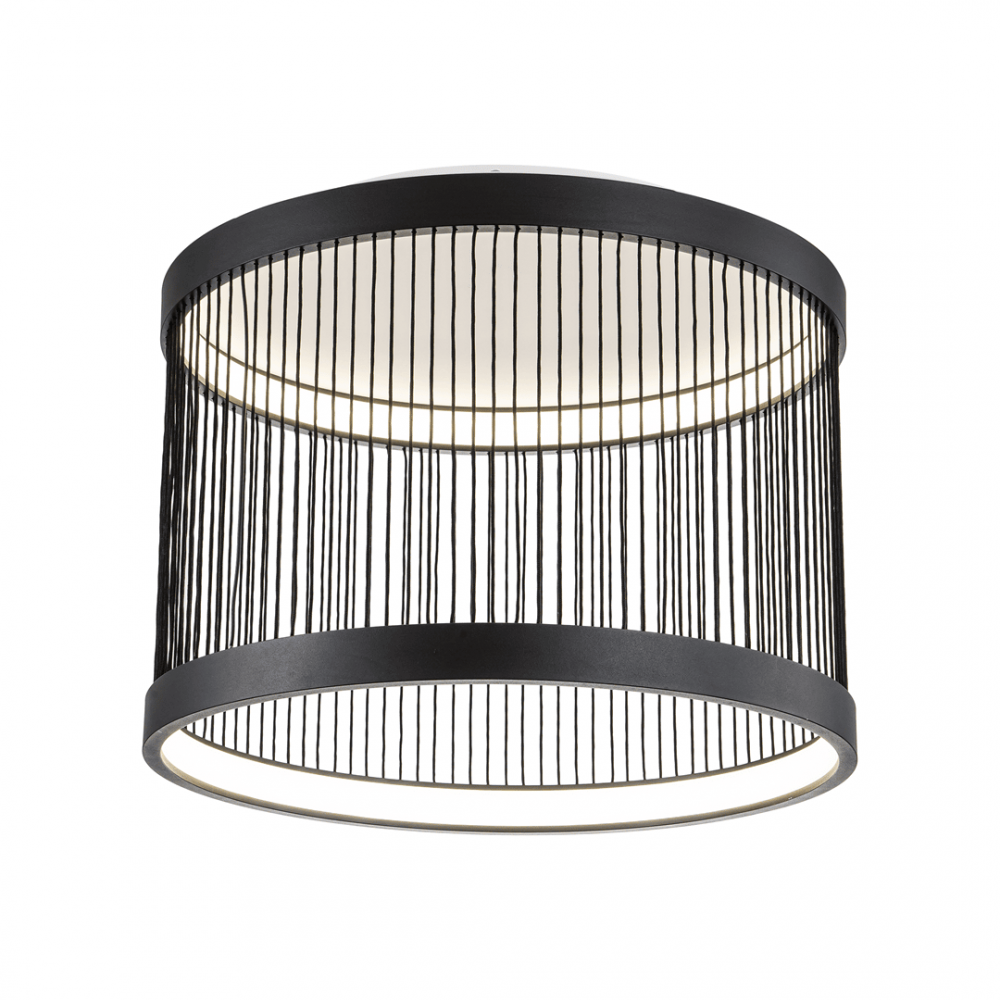 Milagro - LED Φωτιστικό Οροφής Guarda 51,2cm 43W Μαύρο