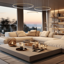 Milagro - LED Κρεμαστό Φωτιστικό Saturno Gold 100W Χρυσό