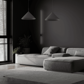 Milagro - Κρεμαστό Φωτιστικό Capital Black Ø46cm Μαύρο