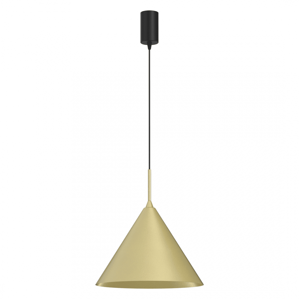 Milagro - Κρεμαστό Φωτιστικό Capital Gold Ø32cm Χρυσό με Μαύρο