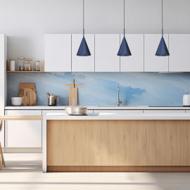 Milagro - Κρεμαστό Φωτιστικό Capital Navy Ø17cm Μπλε