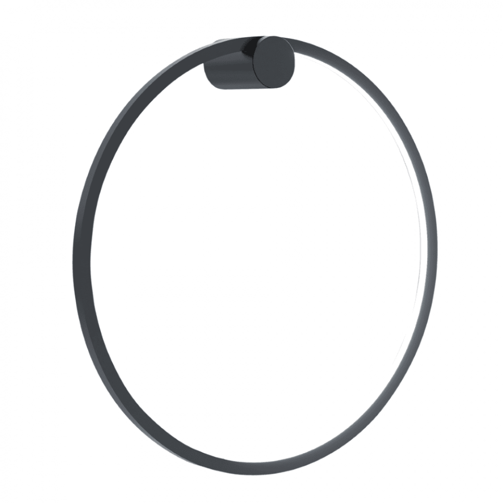 Milagro - LED Απλίκα Τοίχου Saturno IP44 25W 50cm Μαύρο