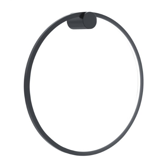 Milagro - LED Απλίκα Τοίχου Saturno IP44 25W 50cm Μαύρο