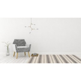 Χαλί ETHNIK 8223D GREY-ECRU - 070X140 NewPlan