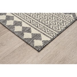 Χαλί ETHNIK 7525D GREY-ECRU - 133X190 NewPlan