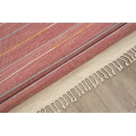 Χαλί RIBELLA Χειροποίητο 400 RED - 200X285 NewPlan