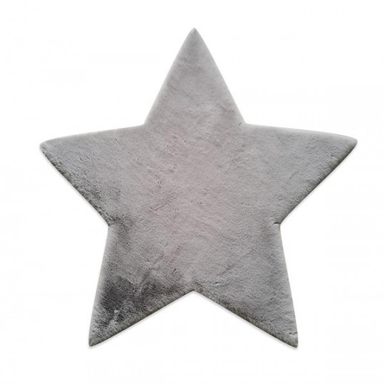 Χαλί PUFFY FC6 LIGHT GREY STAR ANTISLIP - 120X120 NewPlan