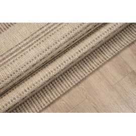 Χαλί ETHNIK 203607C BROWN/CARAMEL BEIGE - 070X140 NewPlan