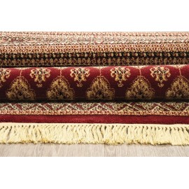 Χαλί PERSIA 7838 BURGUNDY Με ΚΡΟΣΣΙ - SET067(2x140,1x200) NewPlan