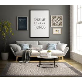 Χαλί ETHNIK 9825D GREY-ECRU - 133X190 NewPlan