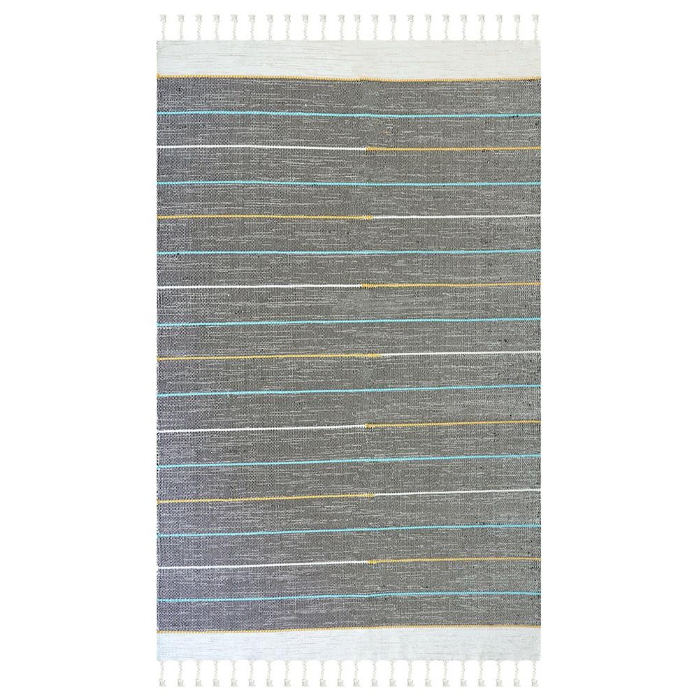 Χαλί RIBELLA Χειροποίητο 100 D.GREY - 160X230 NewPlan