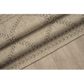 Χαλί ETHNIK 2012C BROWN/CARAMEL BEIGE - 070X140 NewPlan