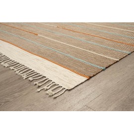 Χαλί RIBELLA Χειροποίητο 600 BROWN - 133X190 NewPlan