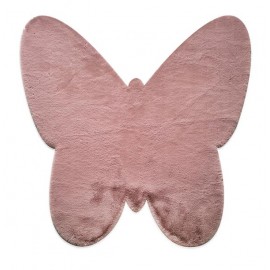 Χαλί PUFFY JM7 DARK PINK BUTTERFLY ANTISLIP - 120X120B NewPlan