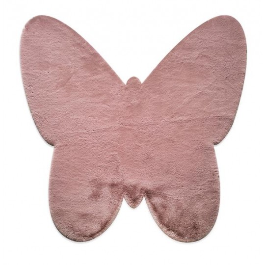 Χαλί PUFFY JM7 DARK PINK BUTTERFLY ANTISLIP - 120X120B NewPlan