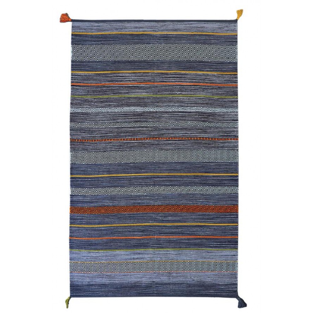Χαλί ANTIQUE KILIM Χειροποίητο 5090 GREY - 160X230 NewPlan