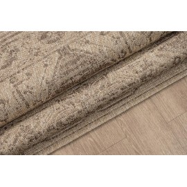 Χαλί ETHNIK 204005C BROWN/CARAMEL BEIGE - 070X140 NewPlan