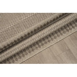 Χαλί ETHNIK 202668C BROWN/CARAMEL BEIGE - 070X140 NewPlan