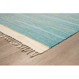 Χαλί RIBELLA Χειροποίητο 700 BLUE - 200X285 NewPlan