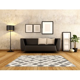 Χαλί ETHNIK 3729D GREY-ECRU - 070X140 NewPlan