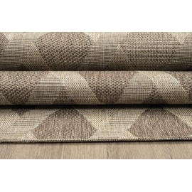 Χαλί ETHNIK 203729C BROWN/CARAMEL BEIGE - 070X140 NewPlan