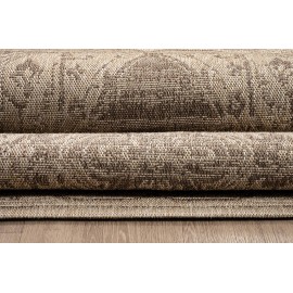 Χαλί ETHNIK 204005C BROWN/CARAMEL BEIGE - 070X140 NewPlan