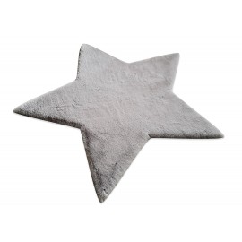 Χαλί PUFFY FC6 LIGHT GREY STAR ANTISLIP - 120X120 NewPlan