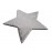 Χαλί PUFFY FC6 LIGHT GREY STAR ANTISLIP - 160X160 NewPlan