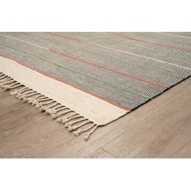 Χαλί RIBELLA Χειροποίητο 500 L.GREY - 160X230 NewPlan