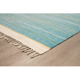 Χαλί RIBELLA Χειροποίητο 700 BLUE - 160X230 NewPlan