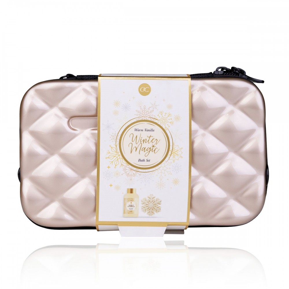 Accentra - Νεσεσέρ Ταξιδίου Με Αφρόλουτρο & Σαπούνι Hard Shell Winter Magic