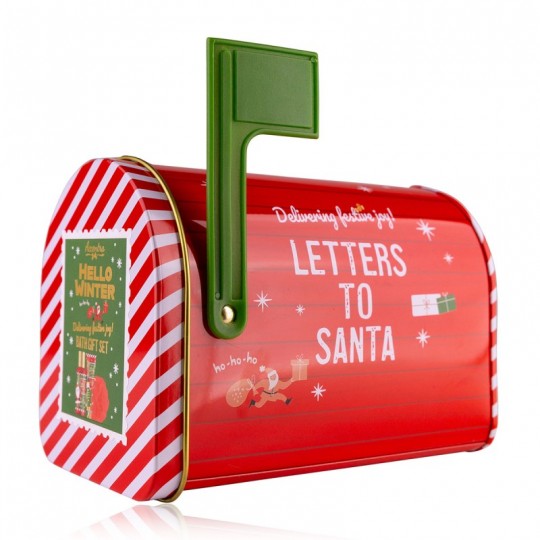 Accentra - Bath Set Σε Κουτί Γραμματοκιβώτιο Με φρόλουτρο & Λοσιόν Χεριών Hello Winter