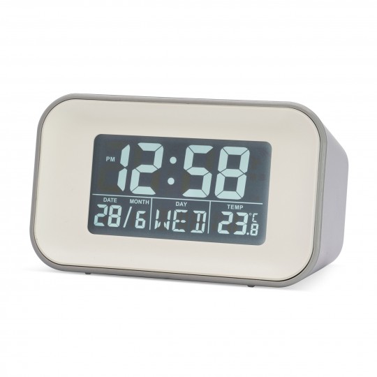 Acctim - Ψηφιακό Ρολόι/Ξυπνητήρι Alta Owl Grey Acctim - Ψηφιακό Ρολόι/Ξυπνητήρι Alta Owl Grey