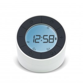 Acctim - Ψηφιακό Ρολόι/Ξυπνητήρι - Φωτάκι Νύχτας Jowie White