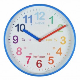 Acctim - Ρολόι Τοίχου Εκμάθησης Ώρας 34cm Wickford Blue