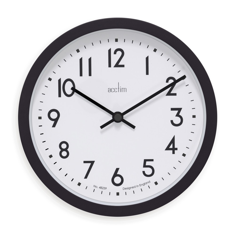 Acctim - Ρολόι Τοίχου 20cm Elstow Soot