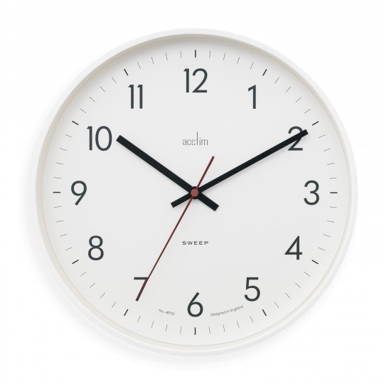Acctim - Ρολόι Τοίχου 30cm Aster White Acctim - Ρολόι Τοίχου 30cm Aster White