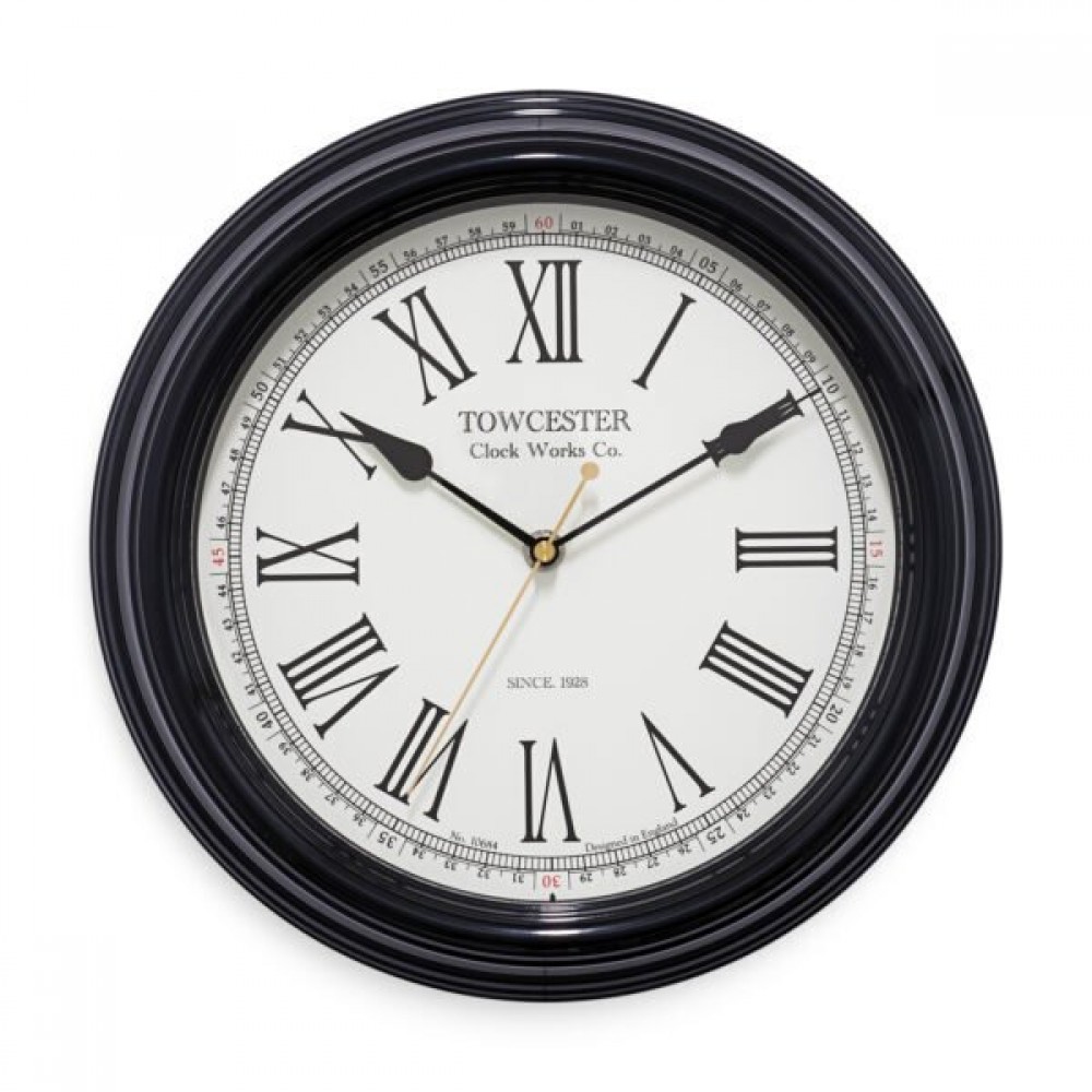 Acctim - Ρολόι Τοίχου 30cm Redbourn Black