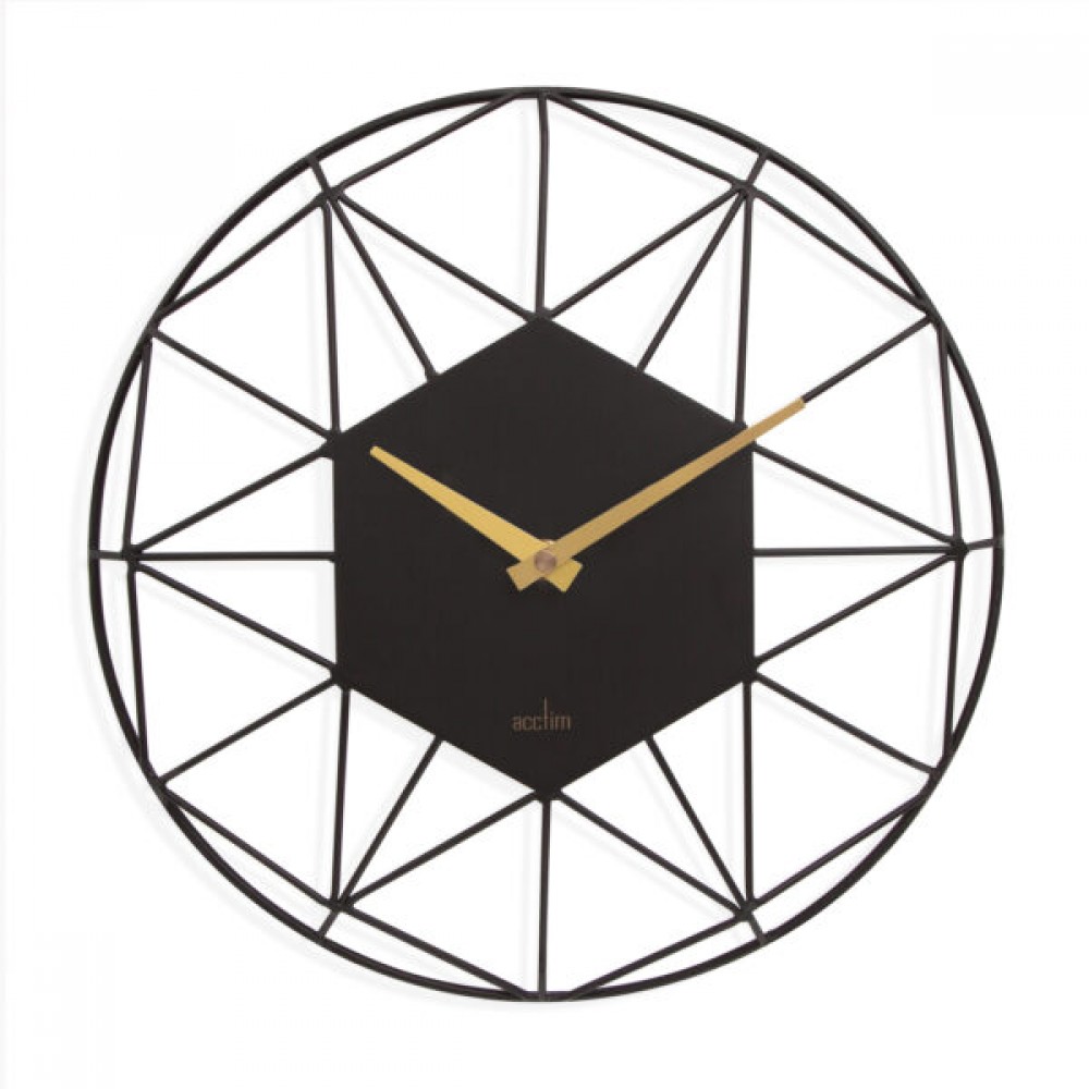 Acctim - Ρολόι Τοίχου 30cm Alva Black