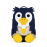 Affenzahn - Σακίδιο Πλάτης Πιγκουίνος 