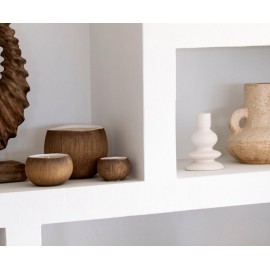 Andrea House - Αρωματικό Κερί Σε Κεραμική Βάση Coco Ø12X8cm