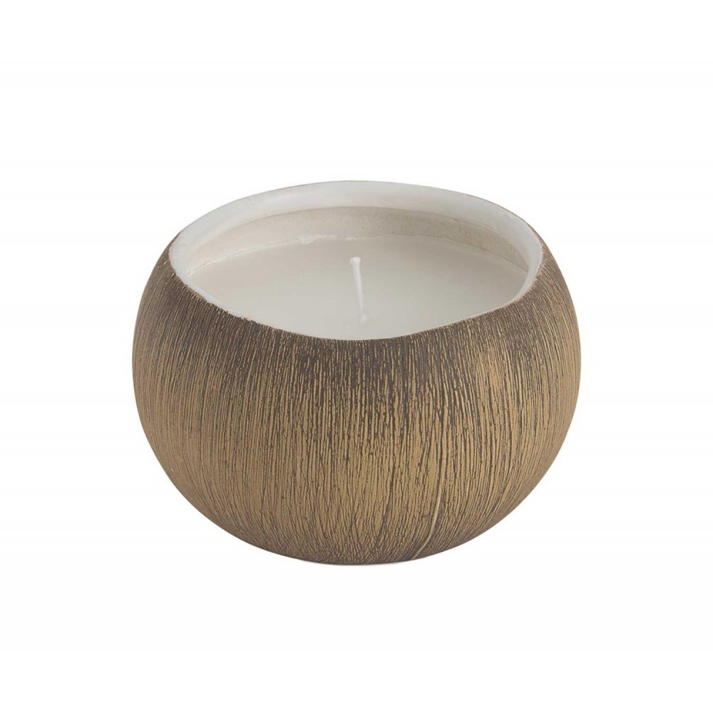 Andrea House - Αρωματικό Κερί Σε Κεραμική Βάση Coco Ø12X8cm