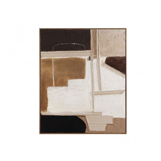 Andrea House - Χειροποίητος Πίνακας Ζωγραφικής Patchwork Abstract Popayan 80x100cm