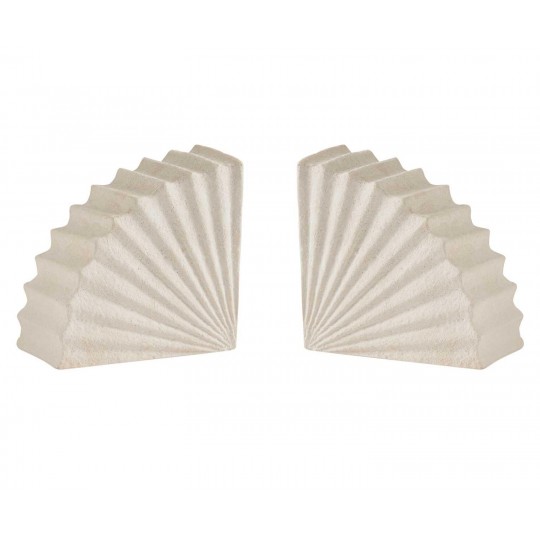 Andrea House - White Cement Bookends