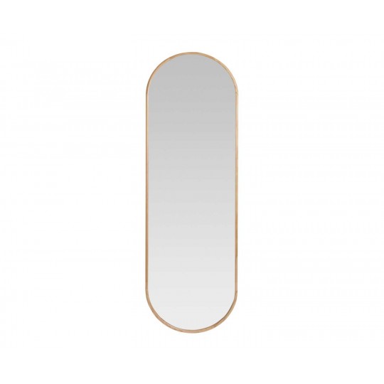 Andrea House - Ολόσωμος Καθρεφτης Τοίχου Οβάλ Pine Wood 50x160cm